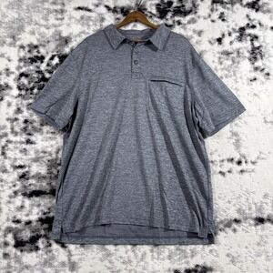 Duluth Trading Mens Armachillo Polo Shirt Mens Size‎ Large Cooling Pocket Golf